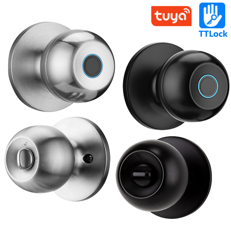 Smart Home Door Lock - Tuya Deurslot Slimme Vingerafdruksleutel Ontgrendelen Bluetooth