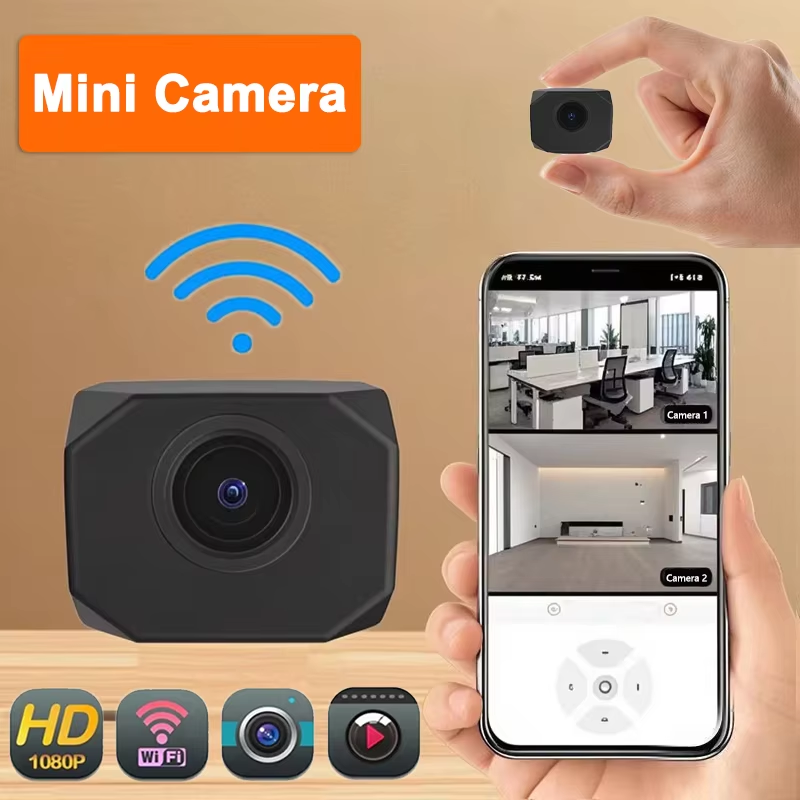 Smart Home Video - 4K HD WiFi-beveiligingscamera voor thuis Mini