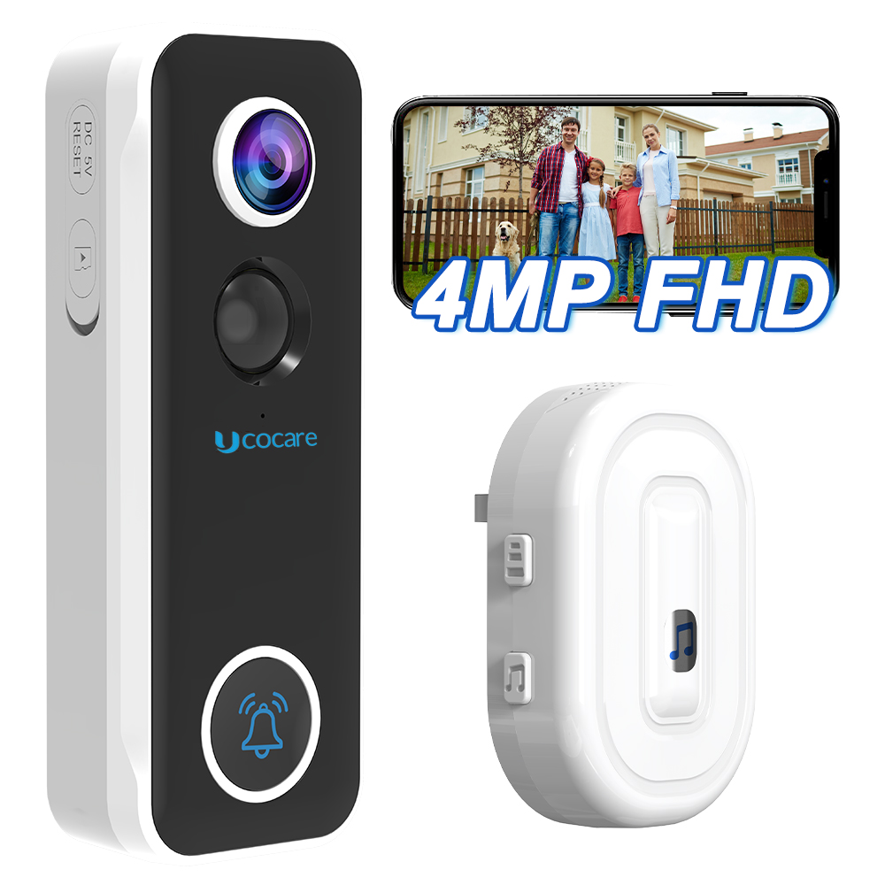 Smart Home Video - UCOCARE 4MP Draadloze WiFi Videodeurbel P5