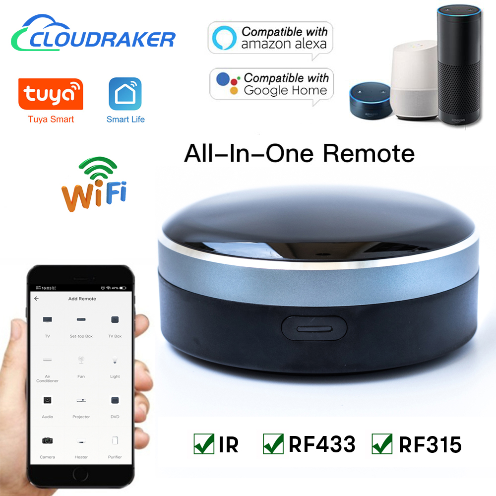 Universal Remote Smart Home - Tuya IR RF 433/315 Universele WIFI