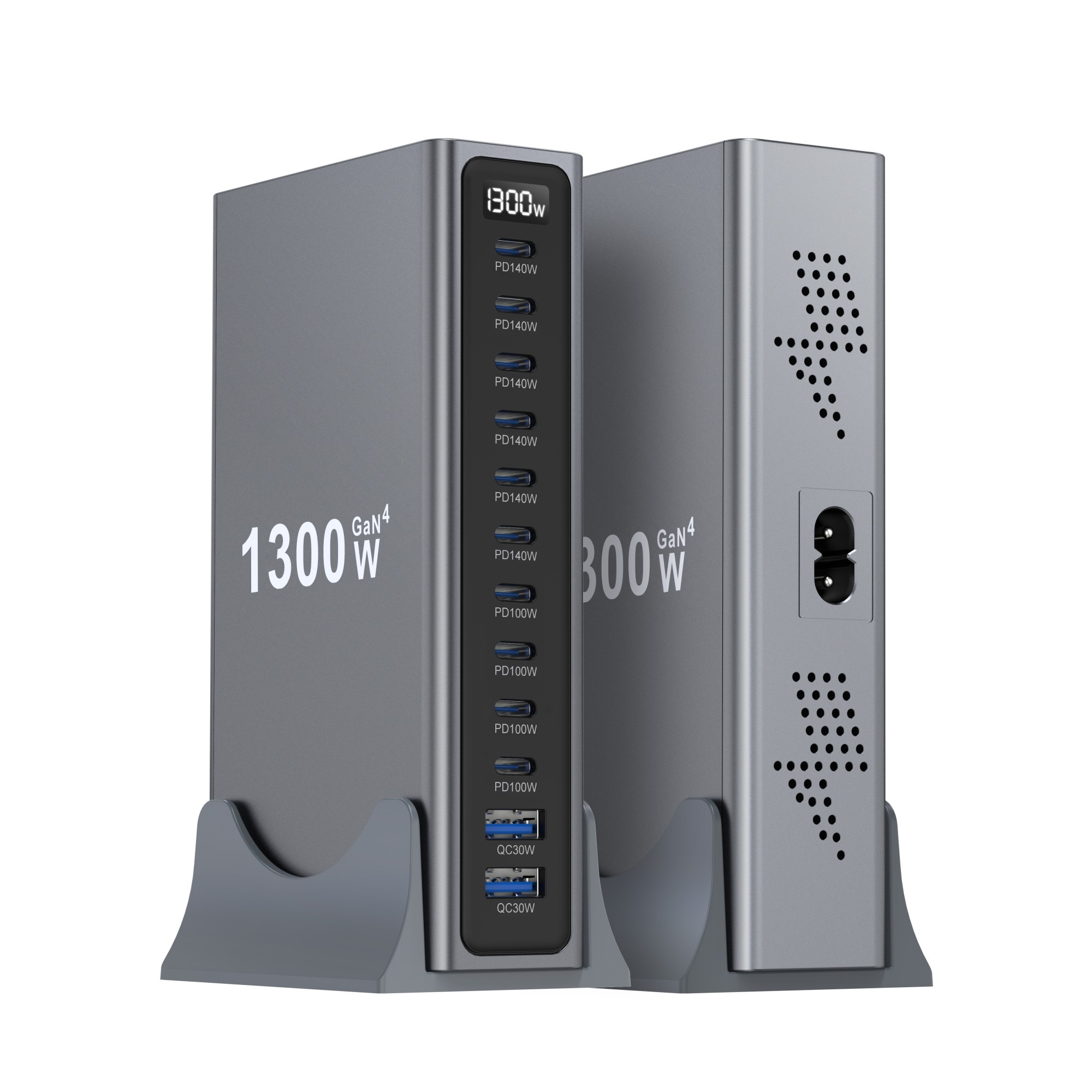 Smart Home Hub 2 - 1300W GaN IV 12-poorts USB C