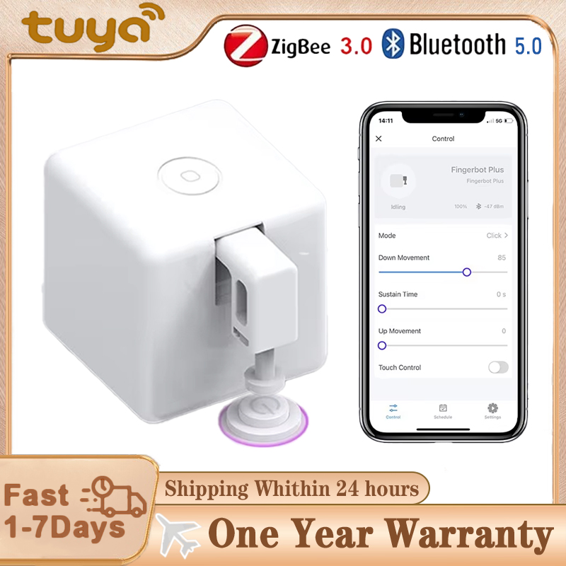 Smart Home Plus - Tuya Zigbee Bluetooth Fingerbot Plus versie