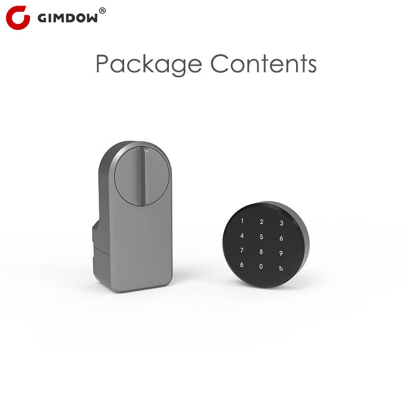Smart Home Door Lock - Tuya Smart Digitaal Deurslot GIMDOW Wachtwoord