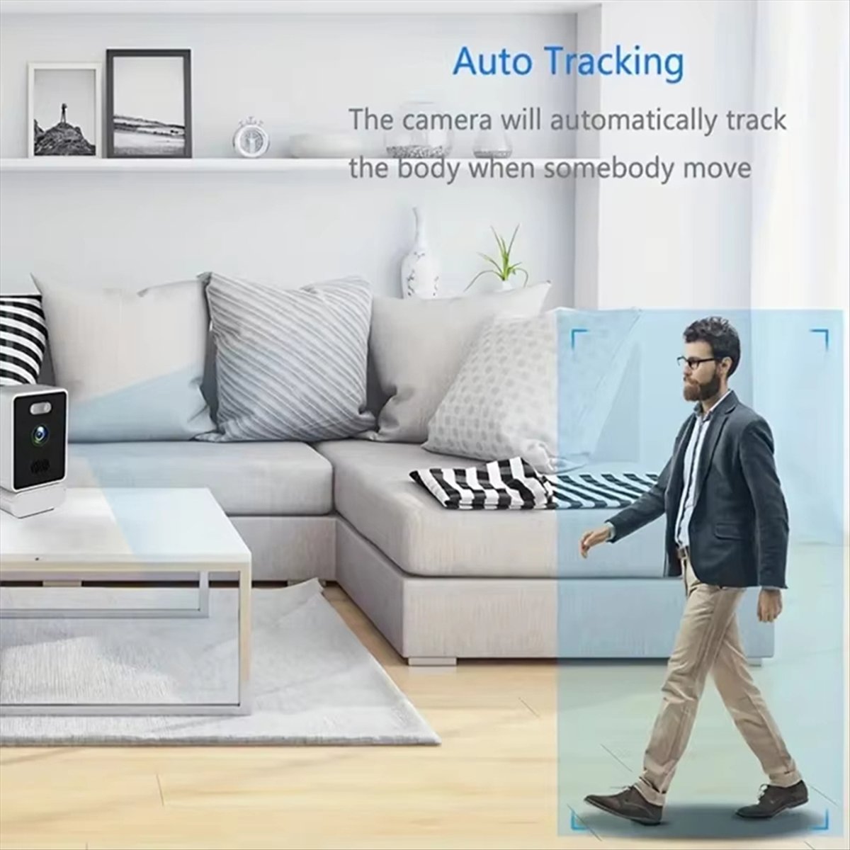Smart Home Video - A73T HD IP-camera Draadloze bewaking buitenshuis