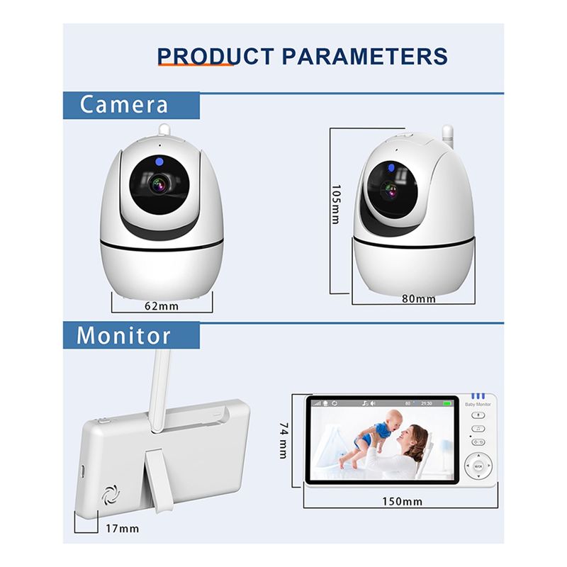 ABUL-Video Babyfoon 2.4G 355 ° - Smart Home Video recensie en prijs