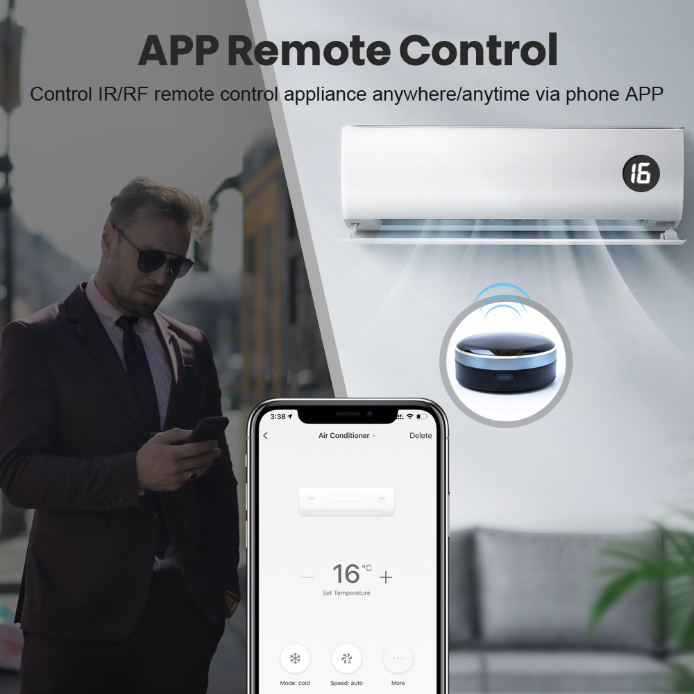 Tuya IR RF 433/315 Universele  - Universal Remote Smart Home recensie en prijs