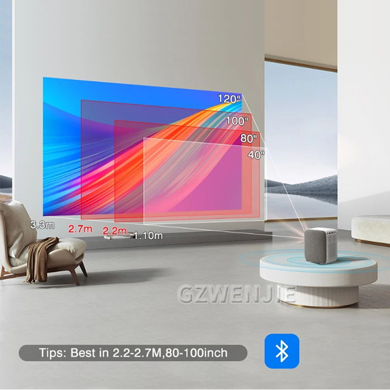 H6 Mini-projector LED 1080P Fu - Smart Home Video recensie en prijs