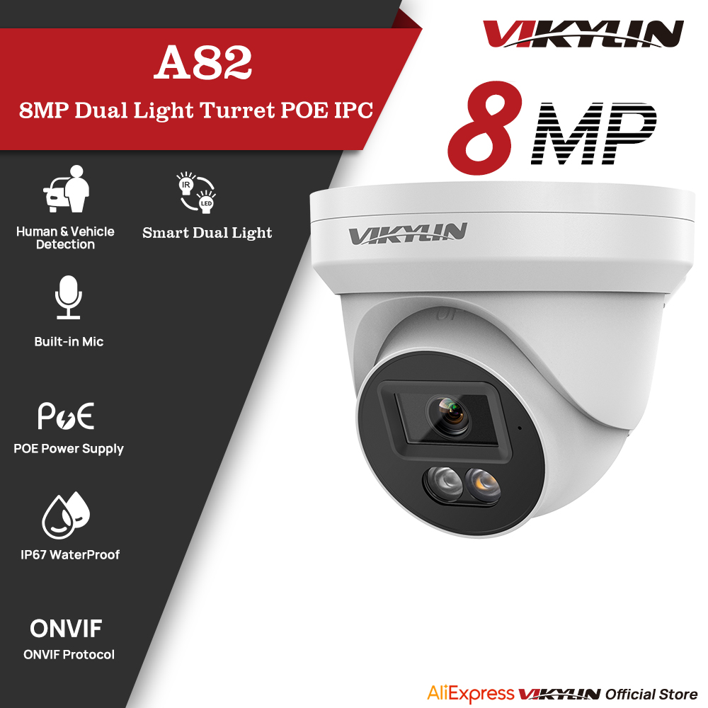 VIKYLIN 8MP IP-beveiligingscam - Smart Home Microsoft recensie en prijs