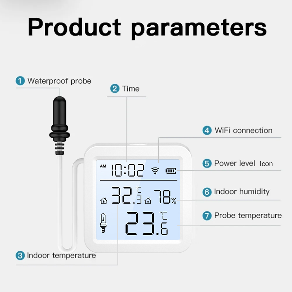 WiFi-vochtigheidstemperatuurse - Temperature Sensor recensie en prijs